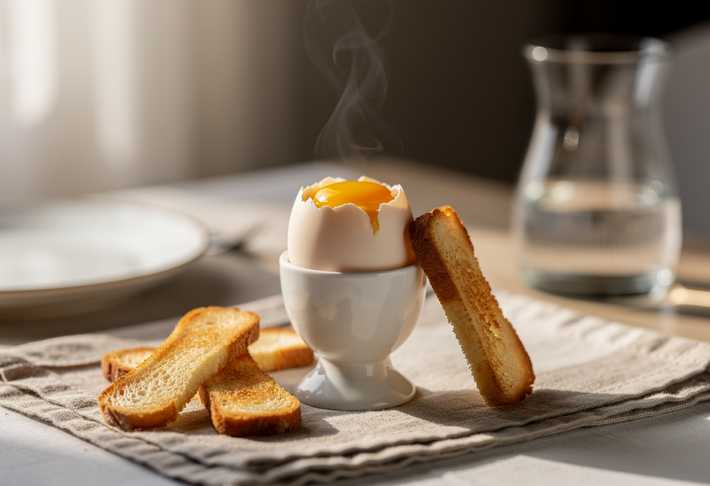 Quel est le temps de cuisson d'un œuf coque