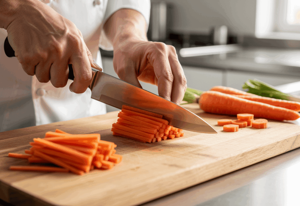 comment réussir une julienne de légumes