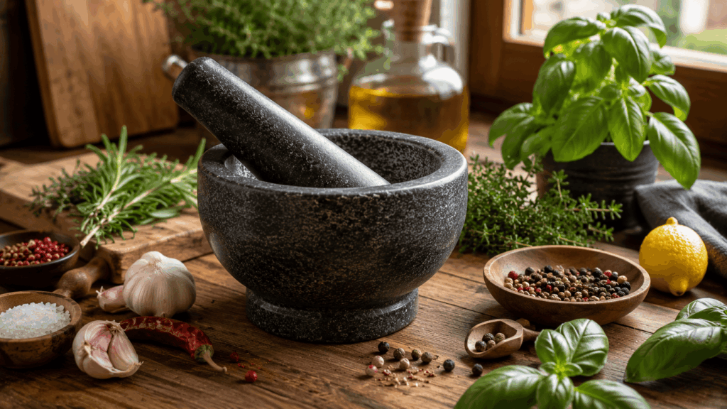 Comment choisir votre mortier de cuisine