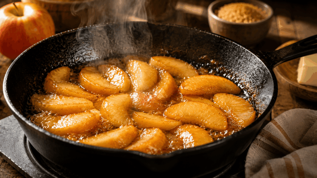 Les erreurs qui font rater une tarte tatin