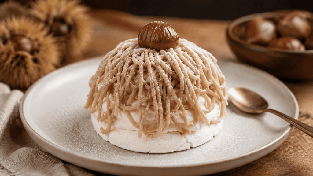 Mont-Blanc aux marrons la recette