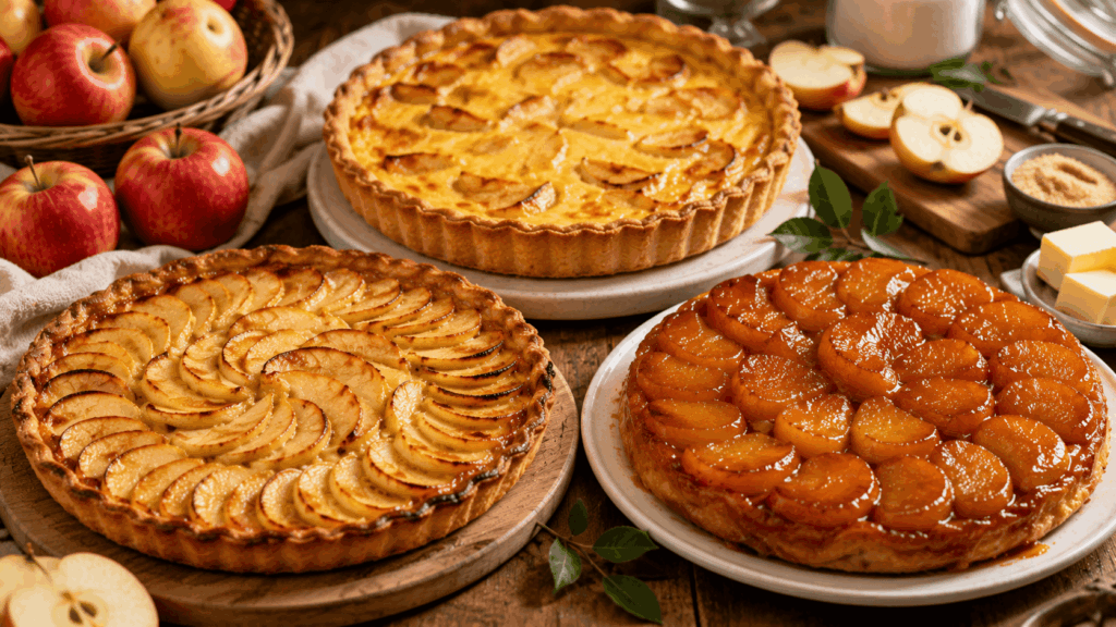 Variantes et adaptations de la tarte aux pommes