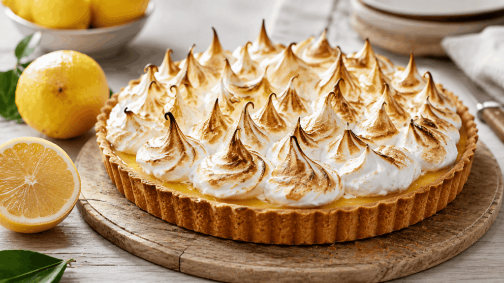 comment faire de la tarte au citron meringuée