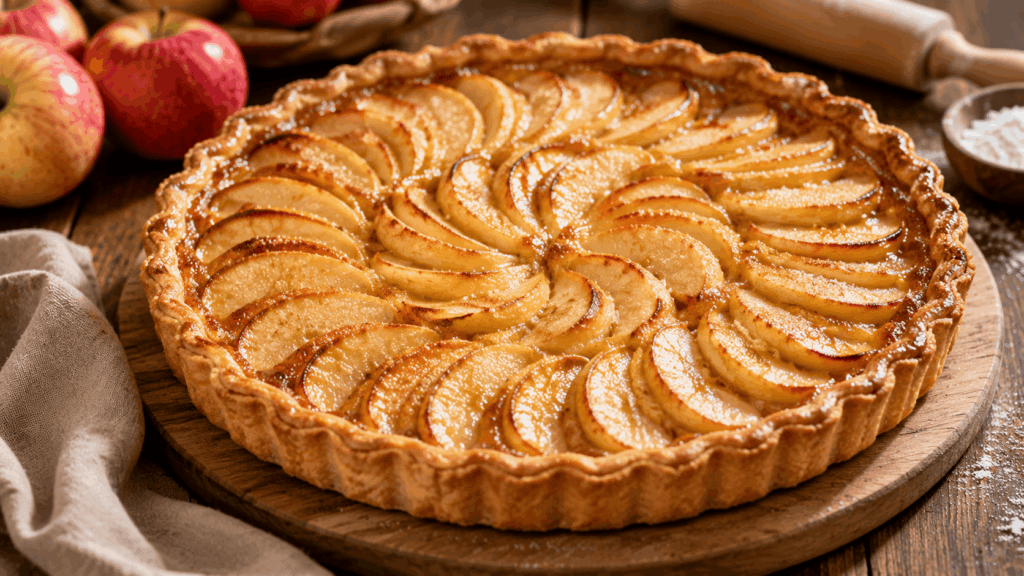 comment faire de la  tarte aux pommes