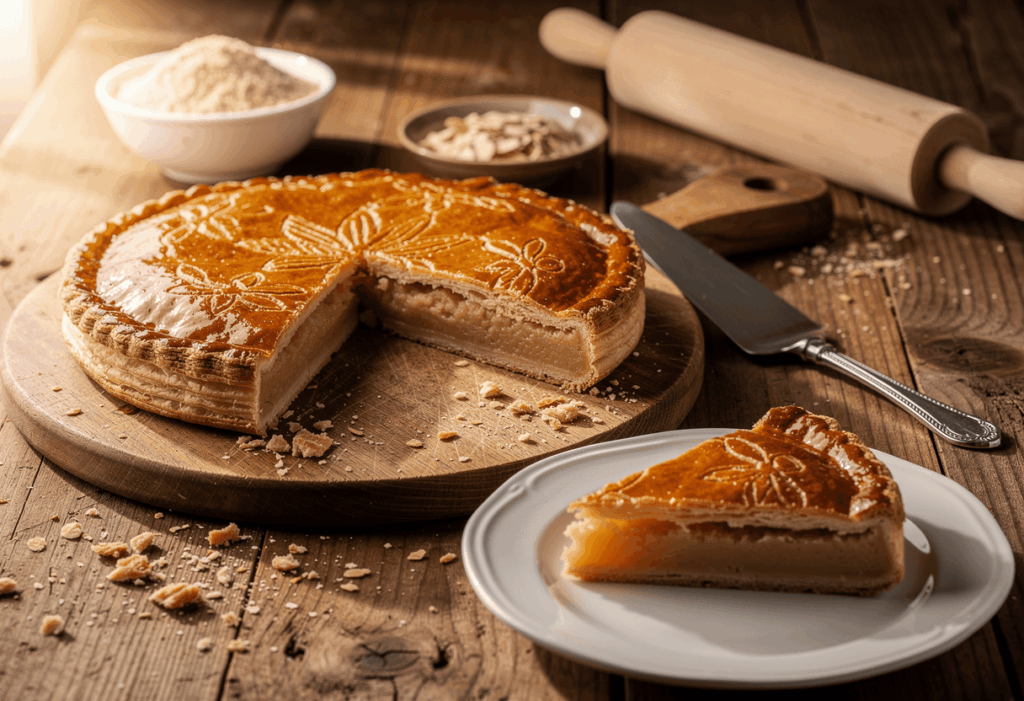 Galette des rois à la frangipane