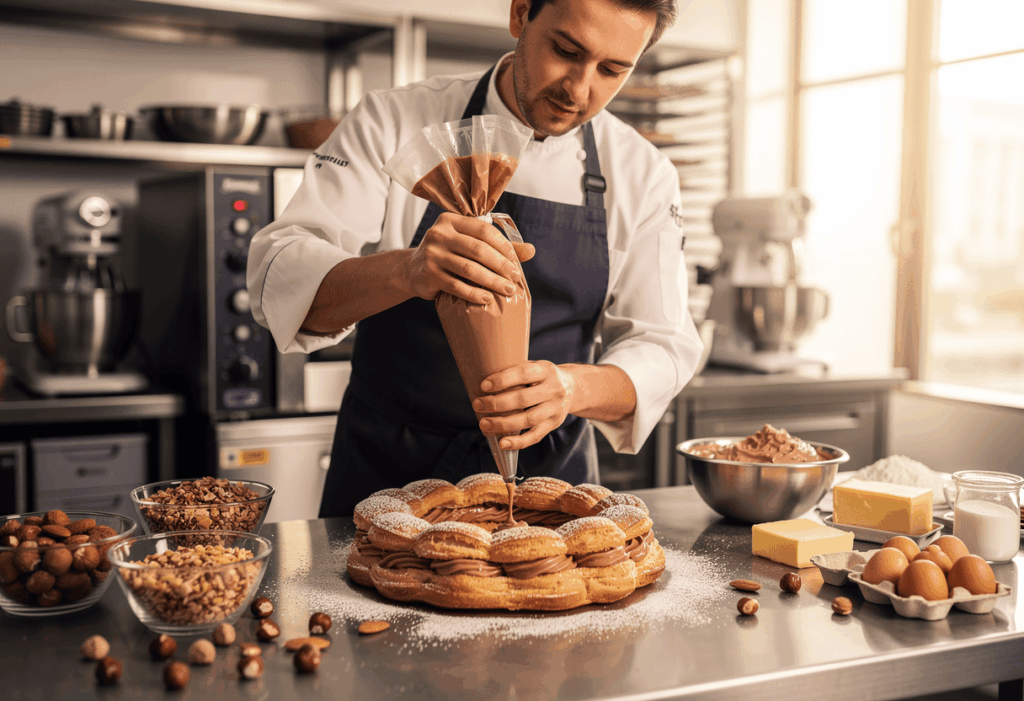 Le montage du Paris-Brest