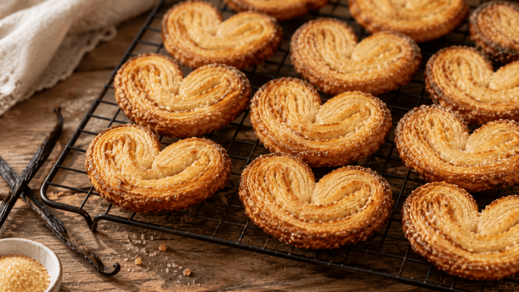 Recette palmier vanille